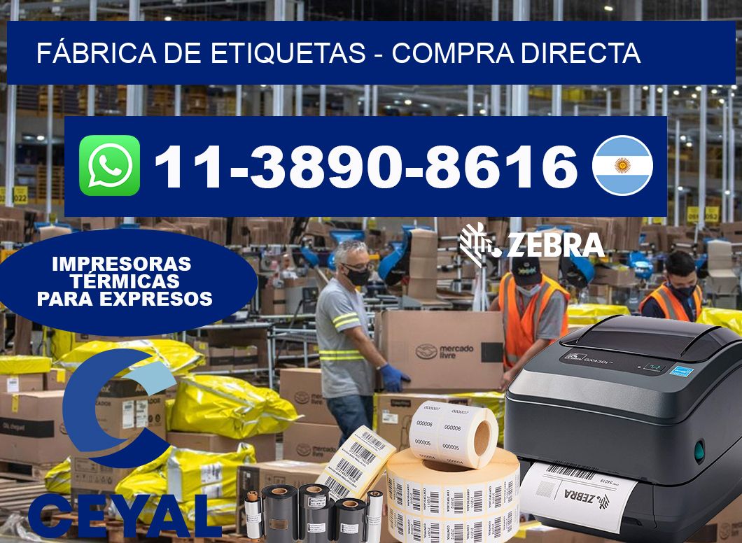 FÁBRICA DE ETIQUETAS - Compra directa