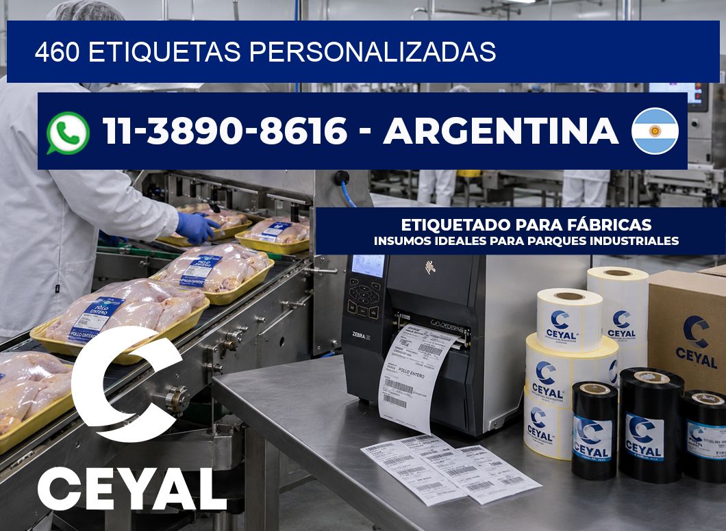 460 ETIQUETAS PERSONALIZADAS