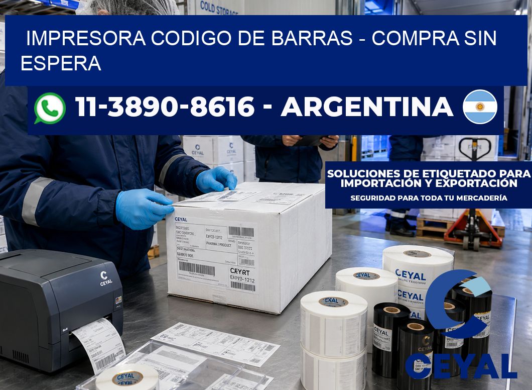 IMPRESORA CODIGO DE BARRAS - Compra sin espera