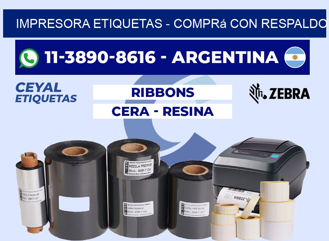 IMPRESORA ETIQUETAS - Comprá con respaldo