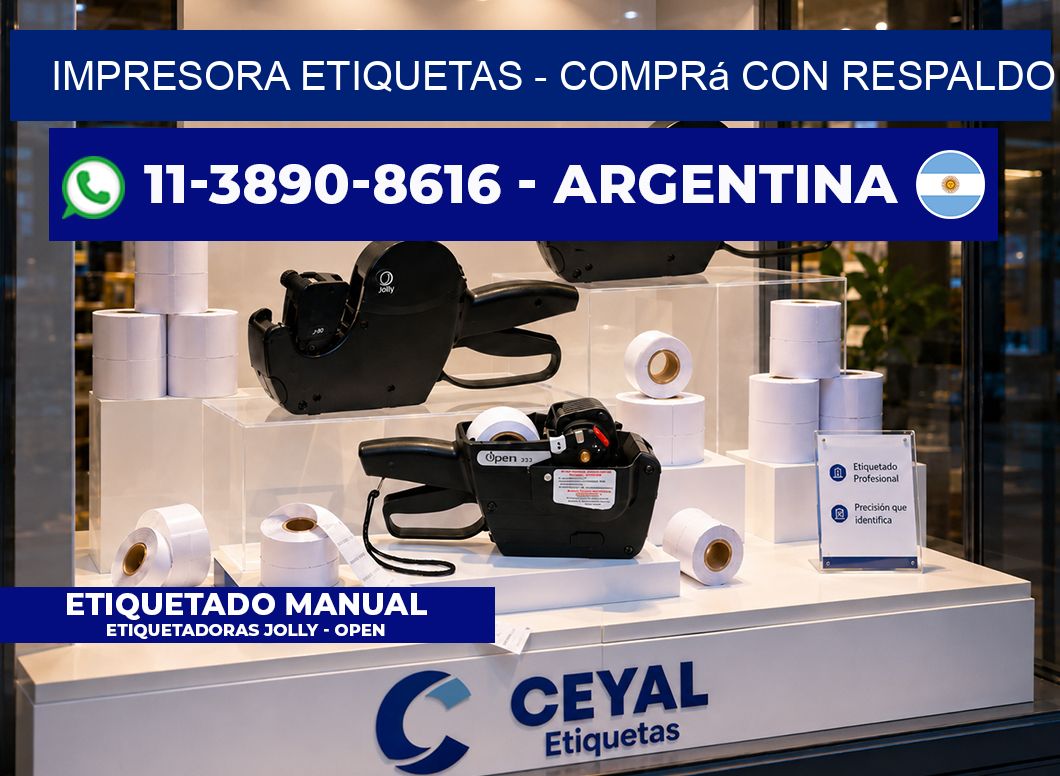 IMPRESORA ETIQUETAS – Comprá con respaldo