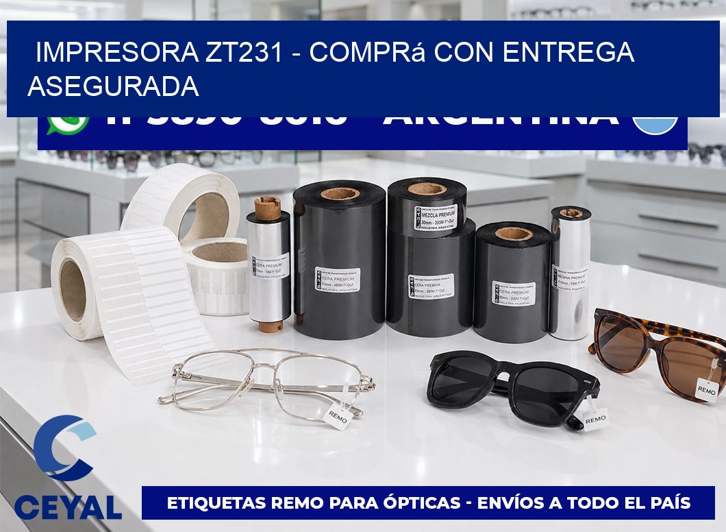 IMPRESORA ZT231 - Comprá con entrega asegurada