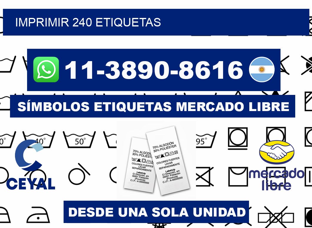 IMPRIMIR 240 ETIQUETAS