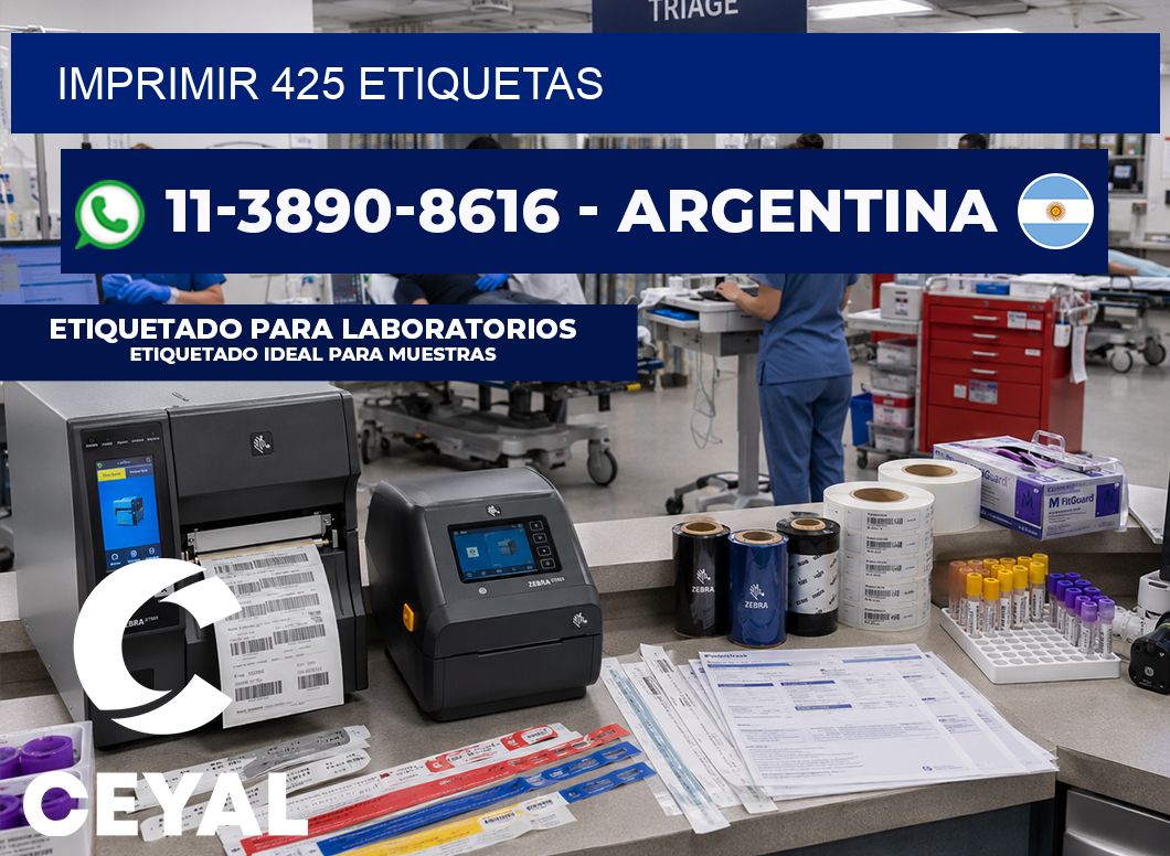 IMPRIMIR 425 ETIQUETAS
