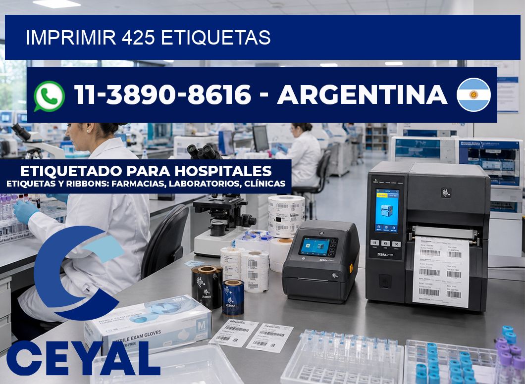 IMPRIMIR 425 ETIQUETAS