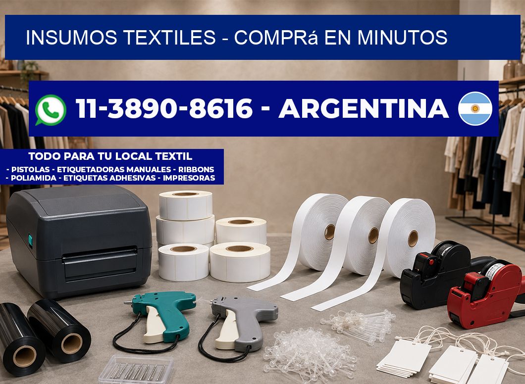 INSUMOS TEXTILES - Comprá en minutos