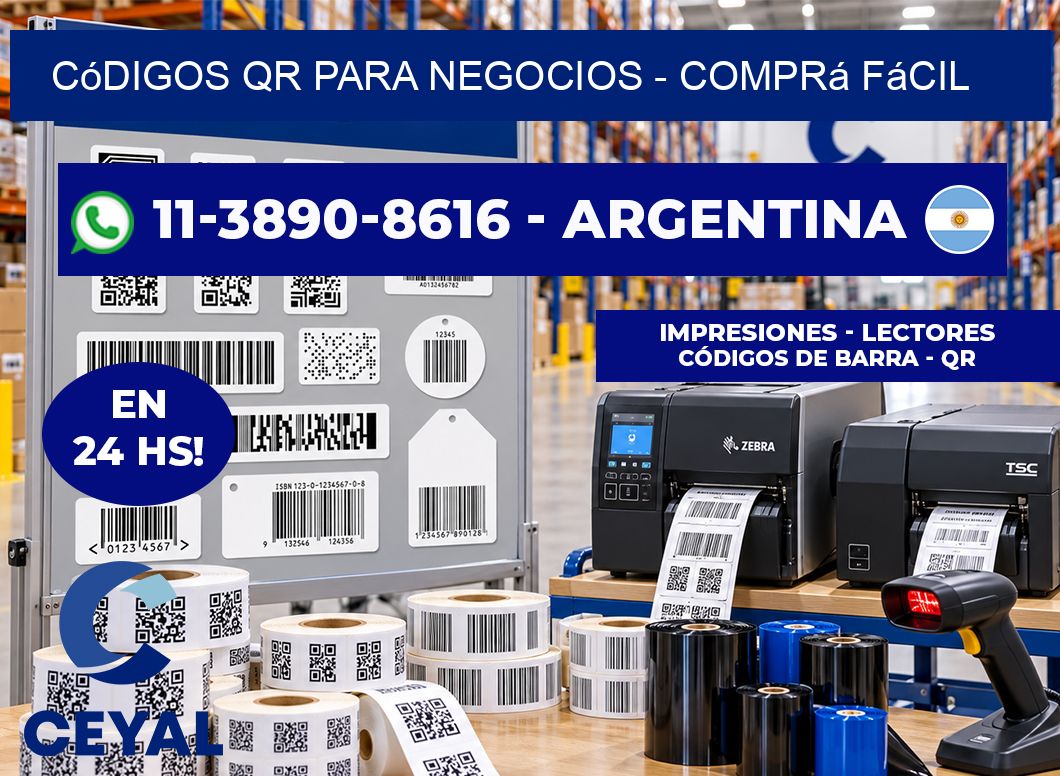 Códigos QR para Negocios - Comprá fácil