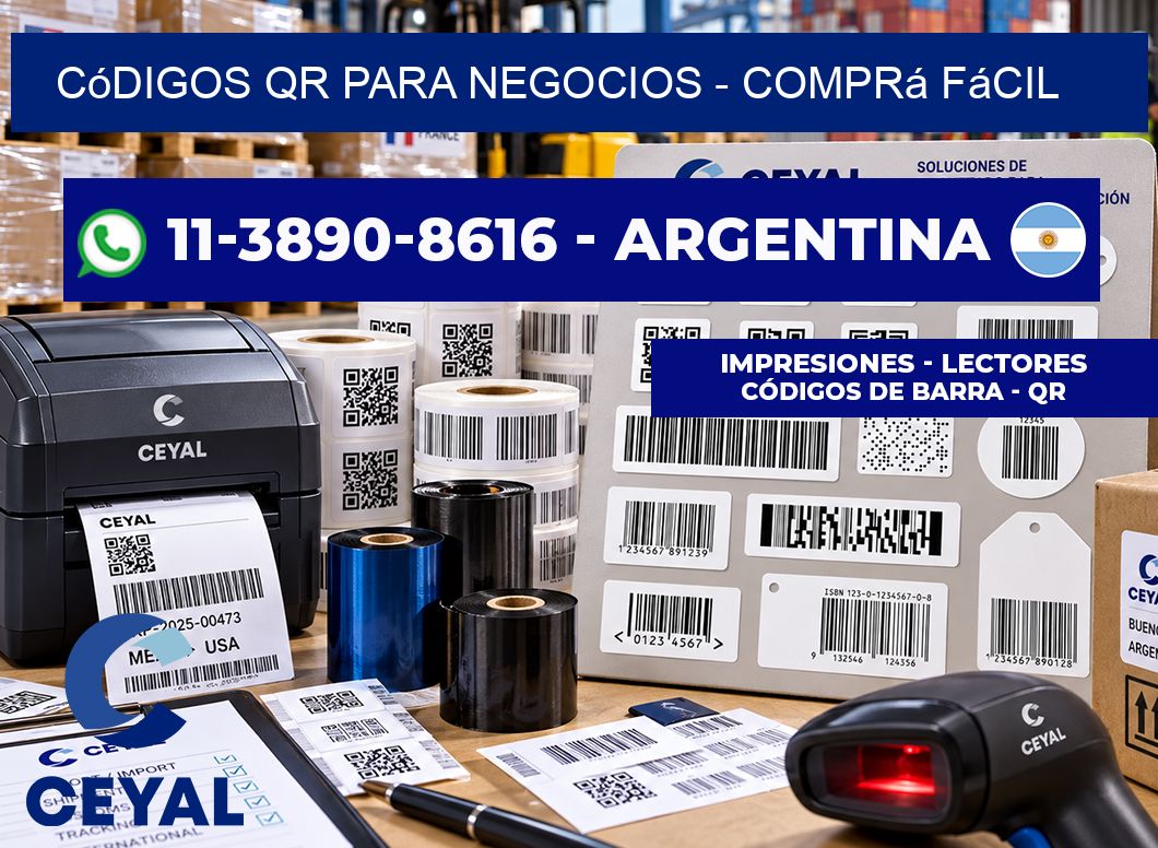 Códigos QR para Negocios - Comprá fácil