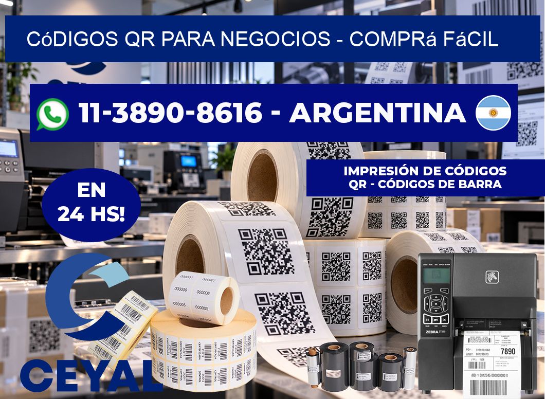 Códigos QR para Negocios - Comprá fácil