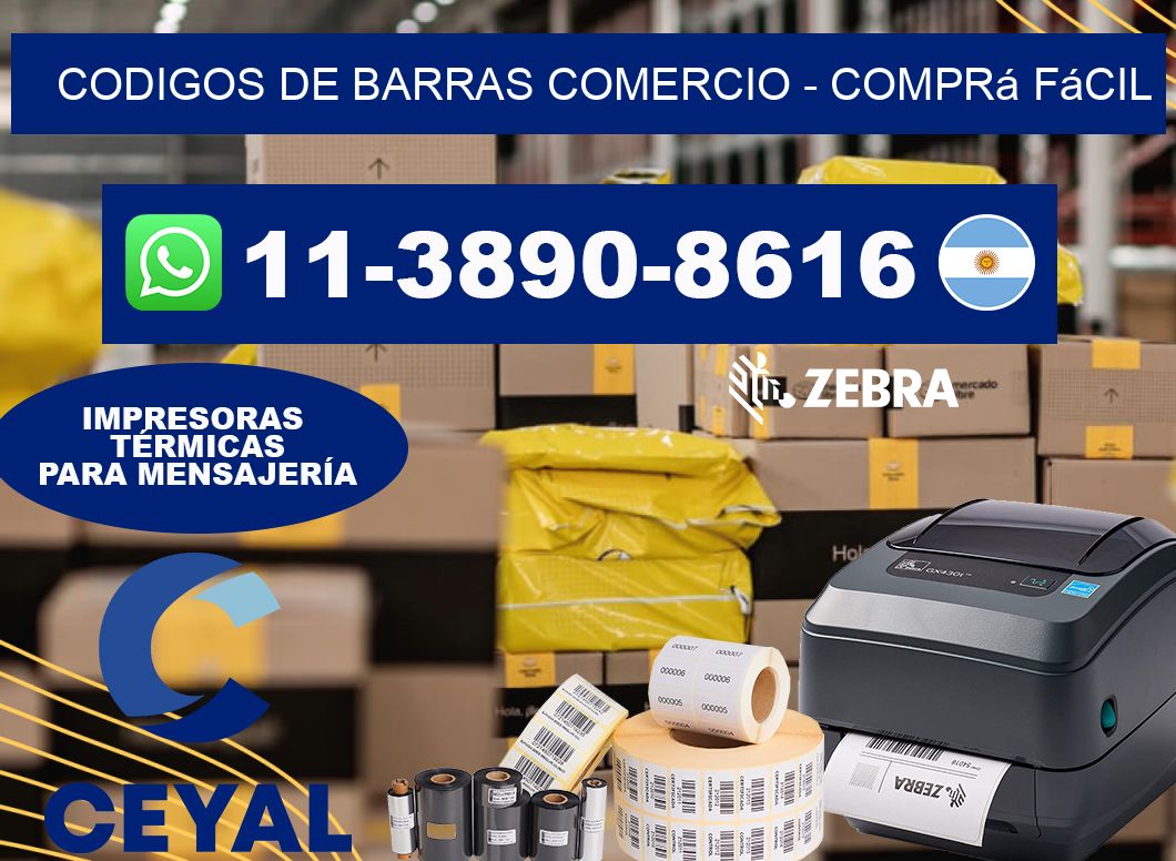 Codigos de barras comercio - Comprá fácil