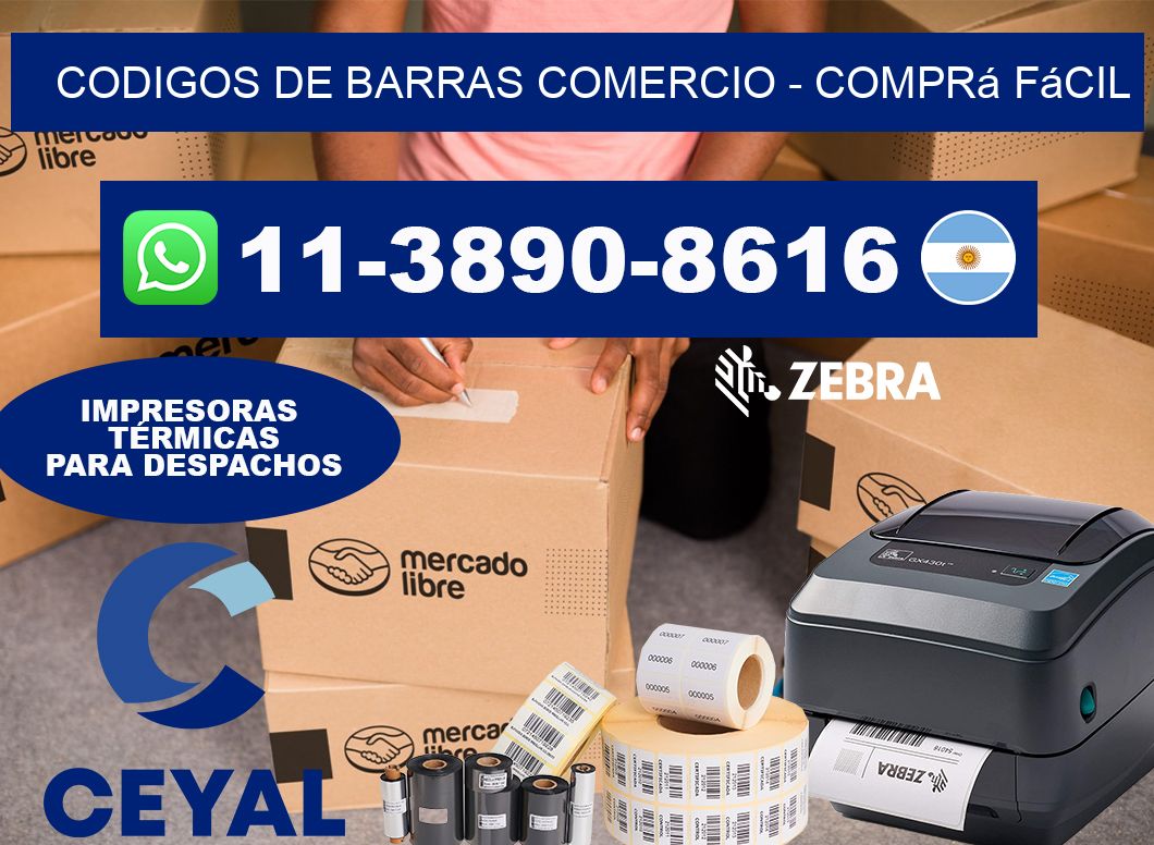 Codigos de barras comercio - Comprá fácil