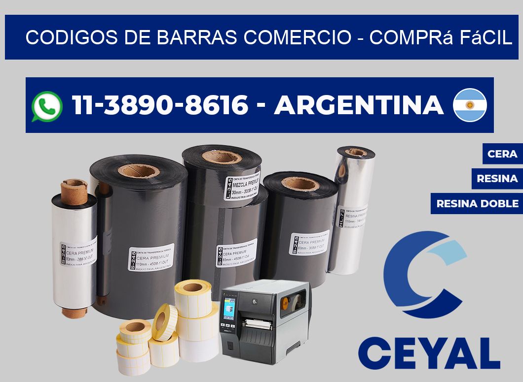 Codigos de barras comercio - Comprá fácil