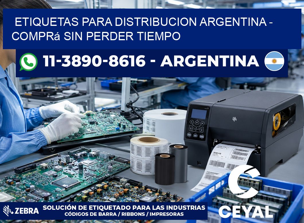ETIQUETAS PARA DISTRIBUCION ARGENTINA – Comprá sin perder tiempo