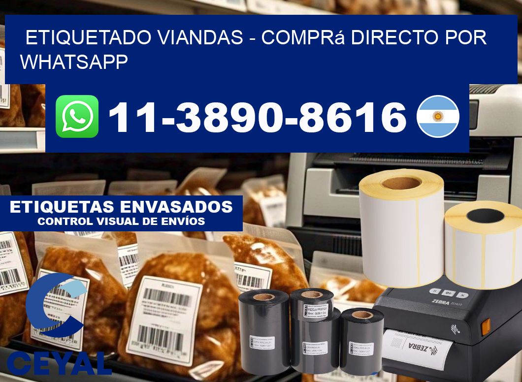 Etiquetado viandas - Comprá directo por WhatsApp