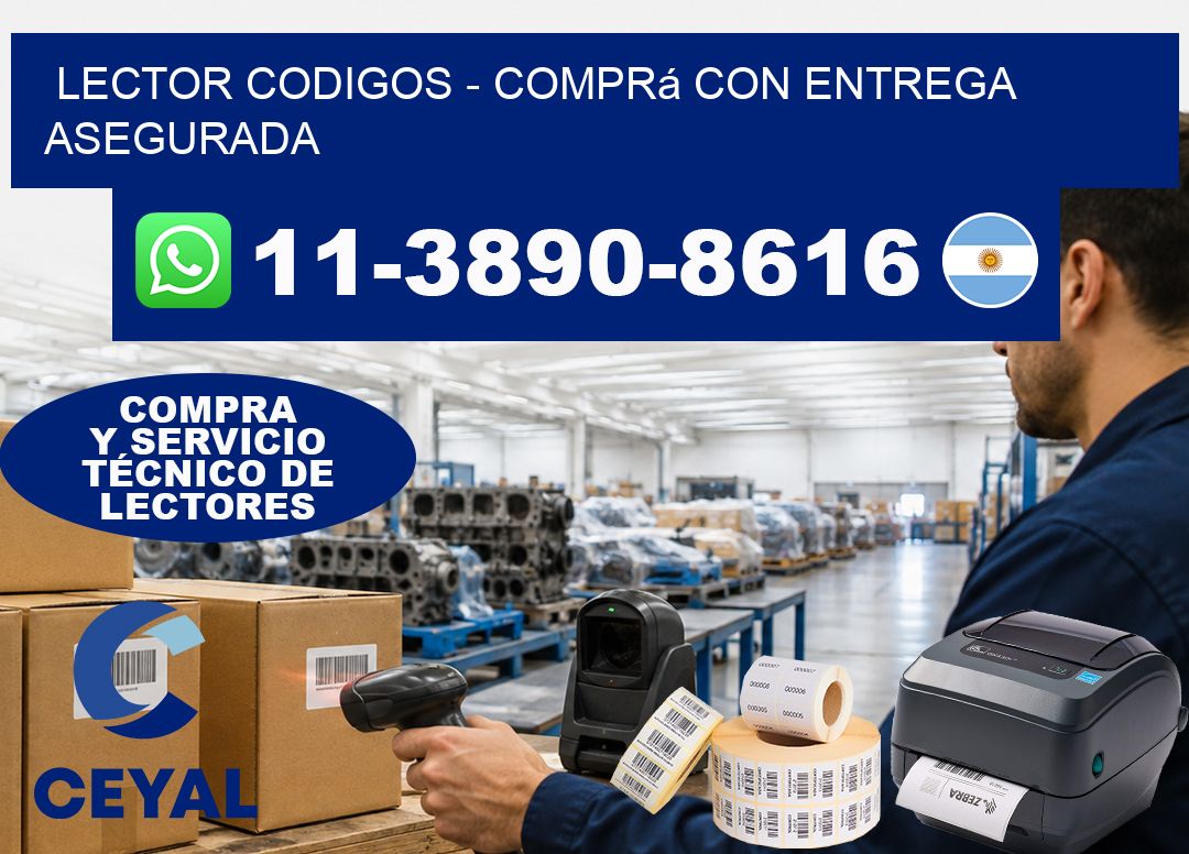 LECTOR CODIGOS - Comprá con entrega asegurada