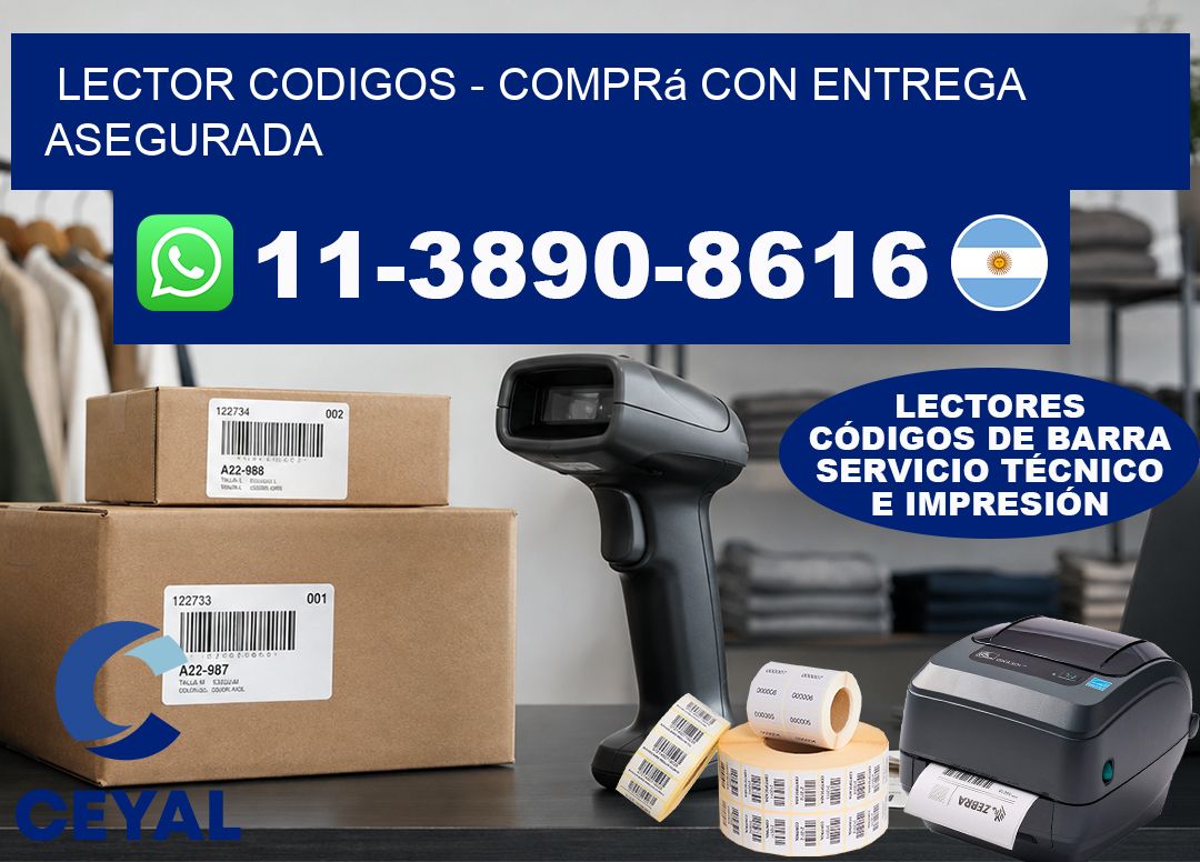 LECTOR CODIGOS - Comprá con entrega asegurada