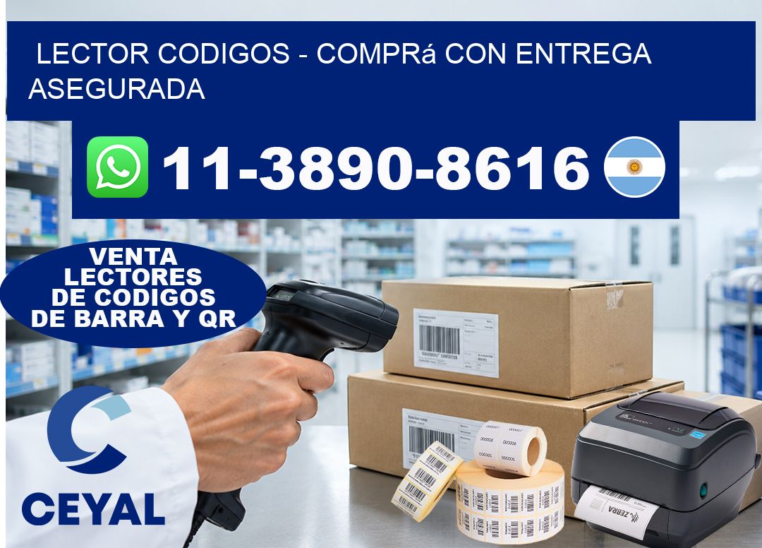 LECTOR CODIGOS – Comprá con entrega asegurada