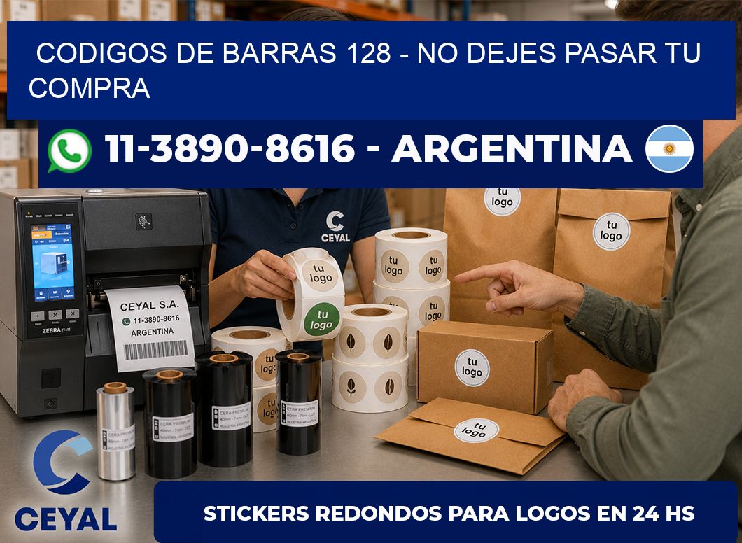 codigos de barras 128 - No dejes pasar tu compra