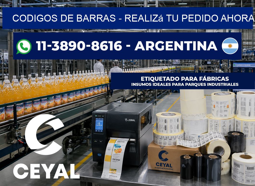 codigos de barras – Realizá tu pedido ahora