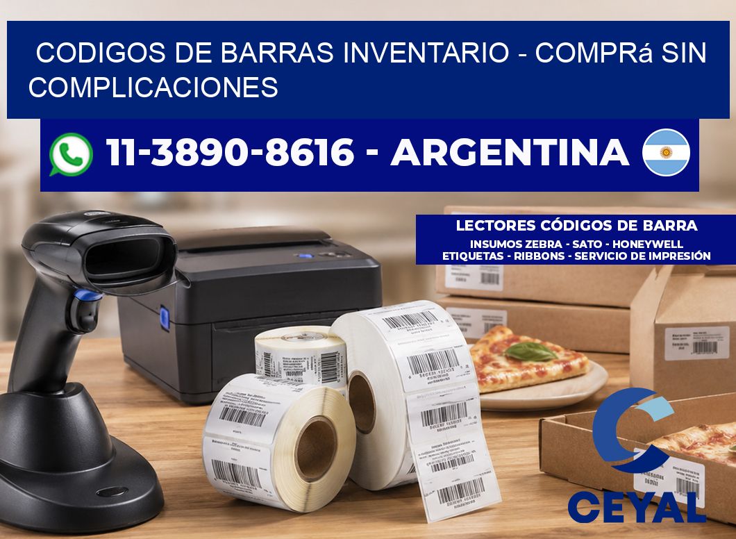 codigos de barras inventario - Comprá sin complicaciones