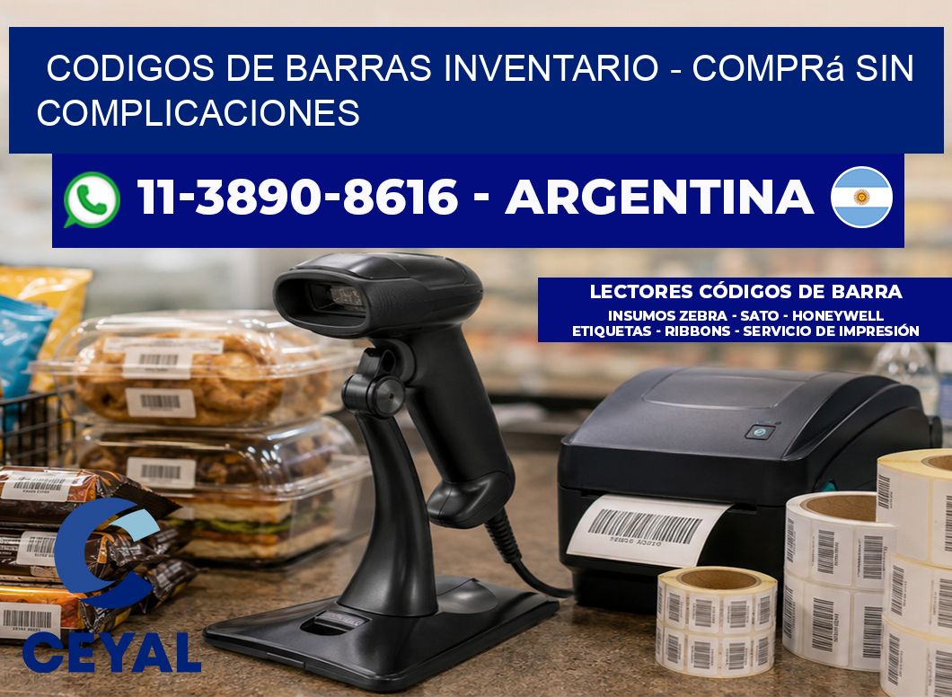 codigos de barras inventario – Comprá sin complicaciones