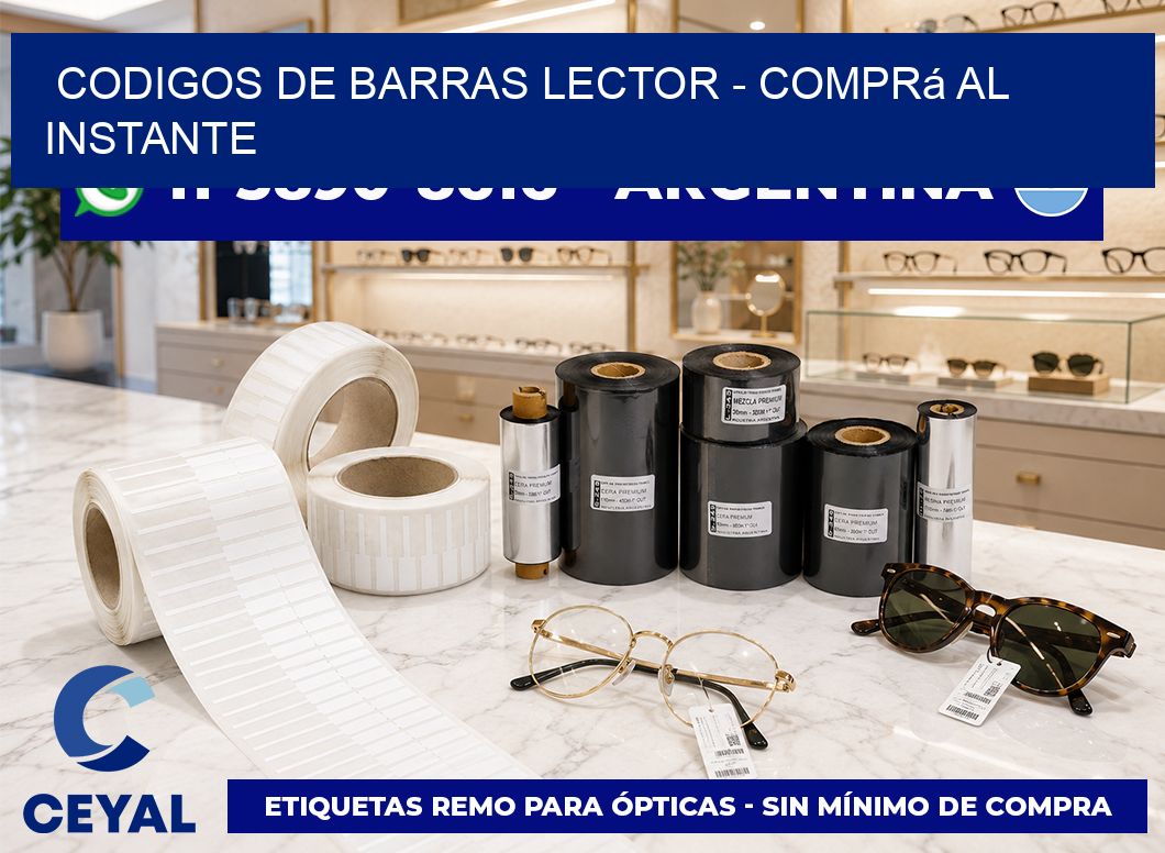 codigos de barras lector - Comprá al instante