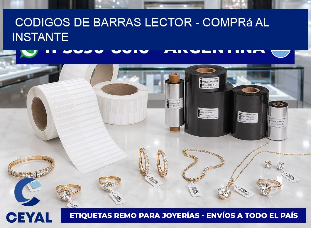 codigos de barras lector - Comprá al instante