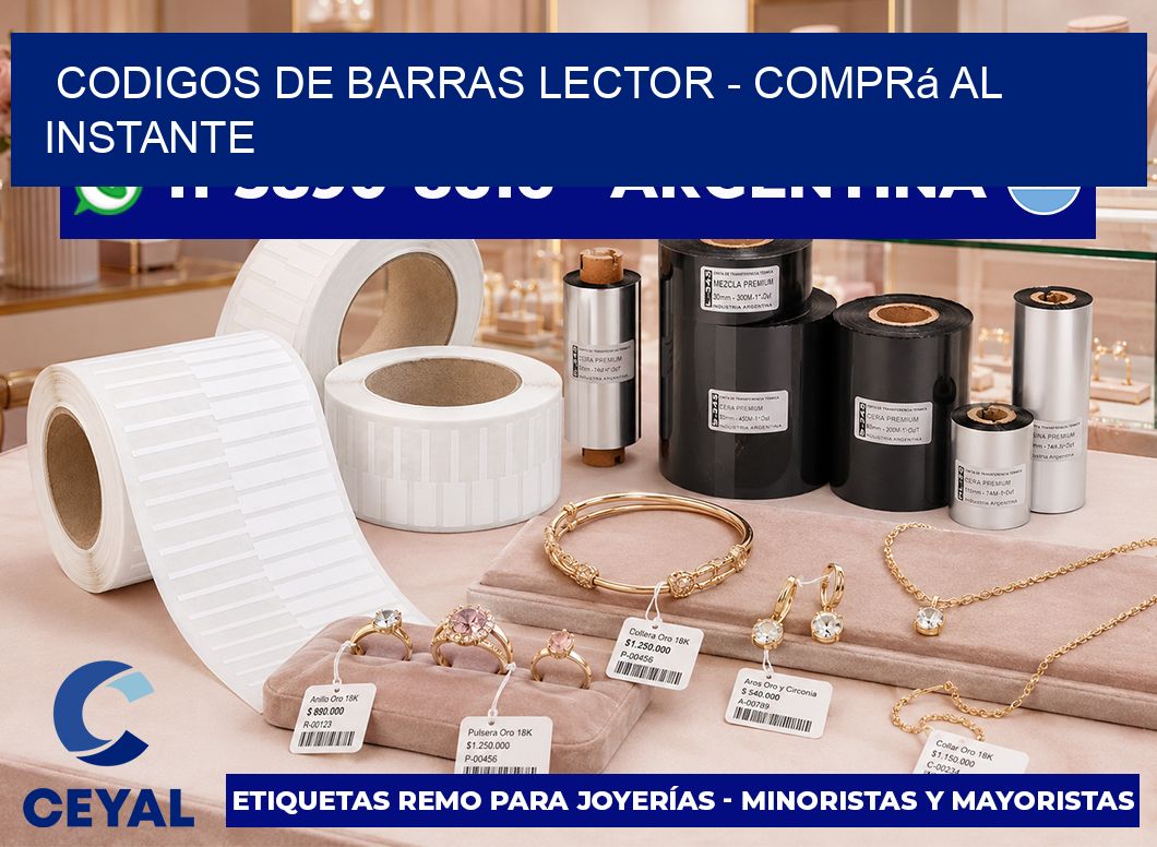 codigos de barras lector – Comprá al instante