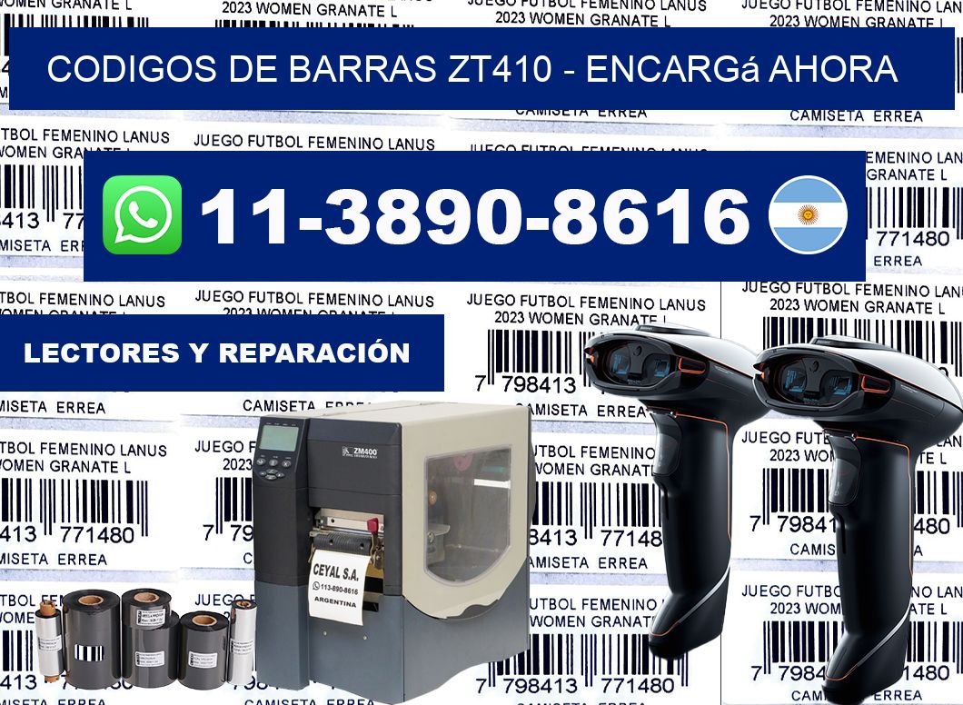 codigos de barras zt410 - Encargá ahora