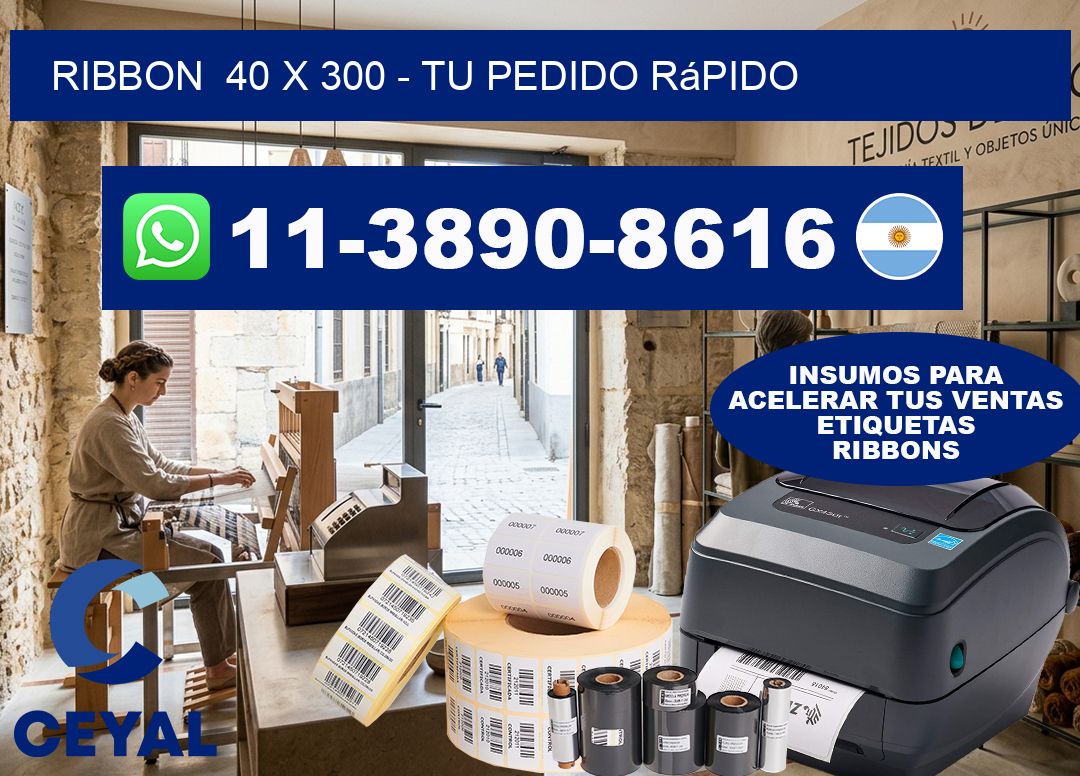 ribbon  40 x 300 - Tu pedido rápido