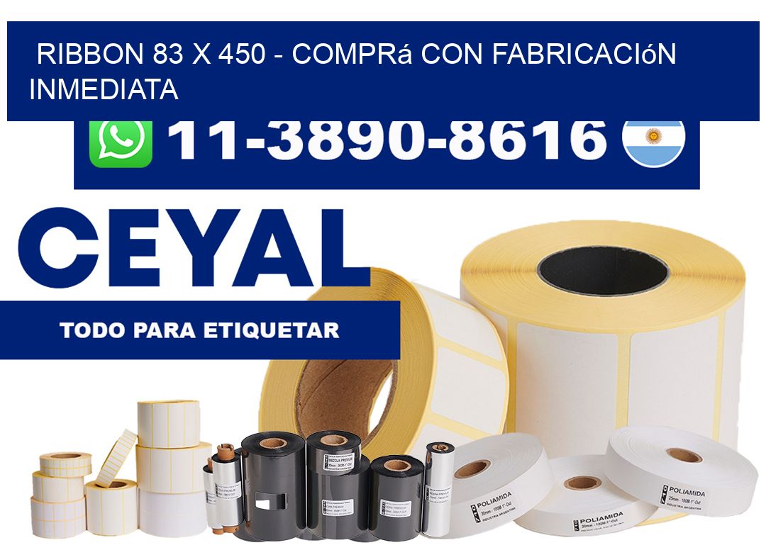 ribbon 83 x 450 - Comprá con fabricación inmediata