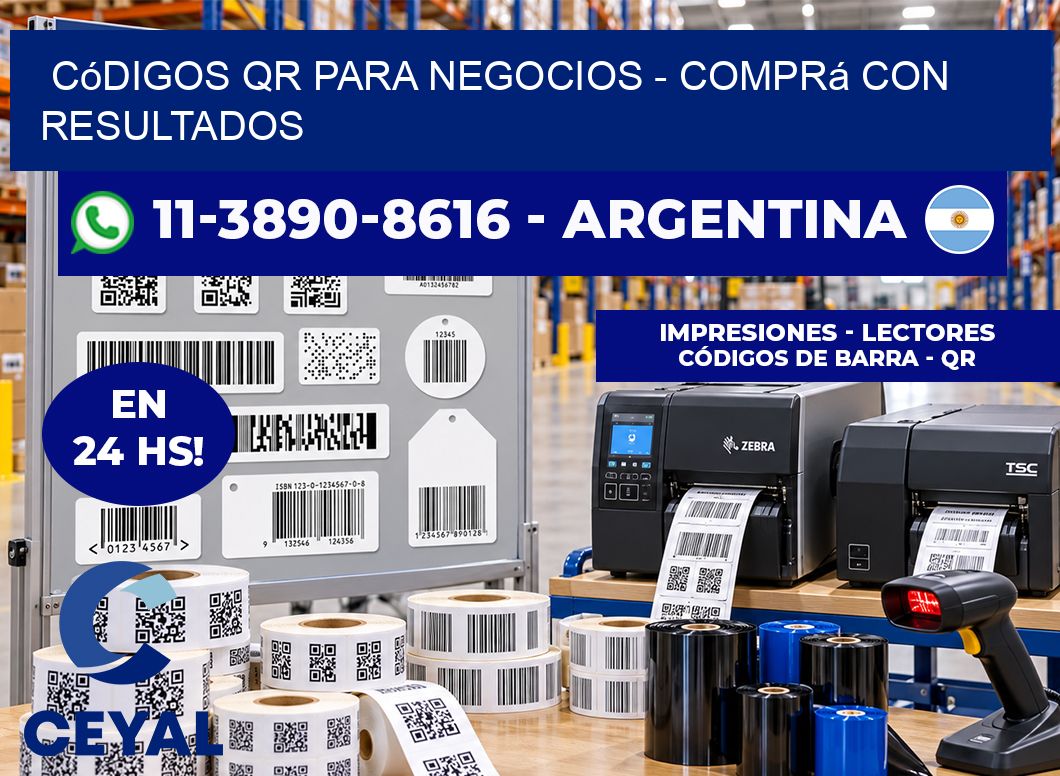 Códigos QR para Negocios - Comprá con resultados