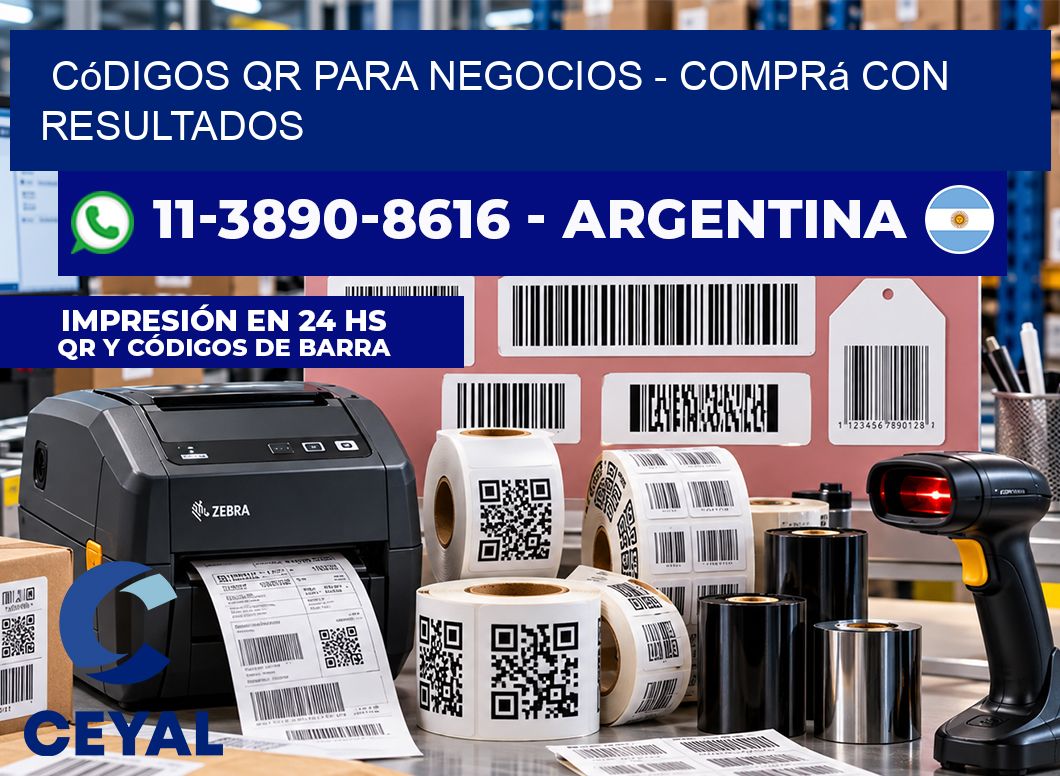 Códigos QR para Negocios - Comprá con resultados