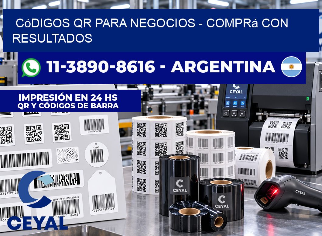 Códigos QR para Negocios – Comprá con resultados