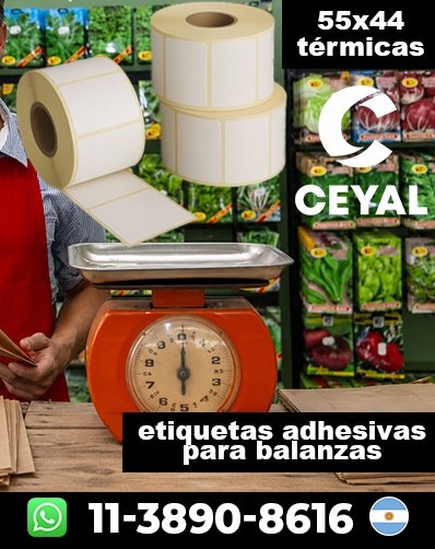 ETIQUETAS ROLLO BALANZA – Comprá con respaldo