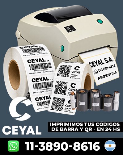 Impresión de Códigos barras - Comprá mejor