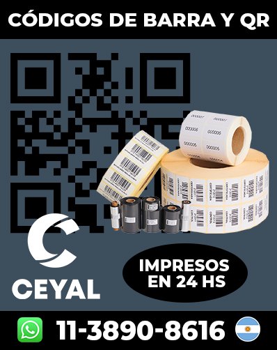 Impresión de Códigos barras - Comprá mejor