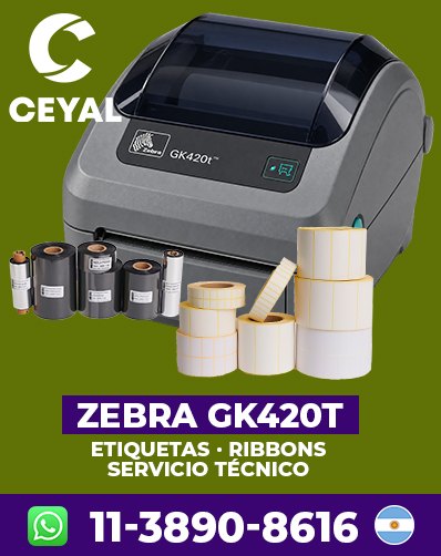 impresora zebra para Industria farmacéutica Arg